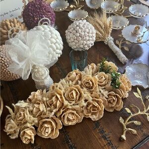 Natural Wheat Persian Wedding Sofreh Aghd